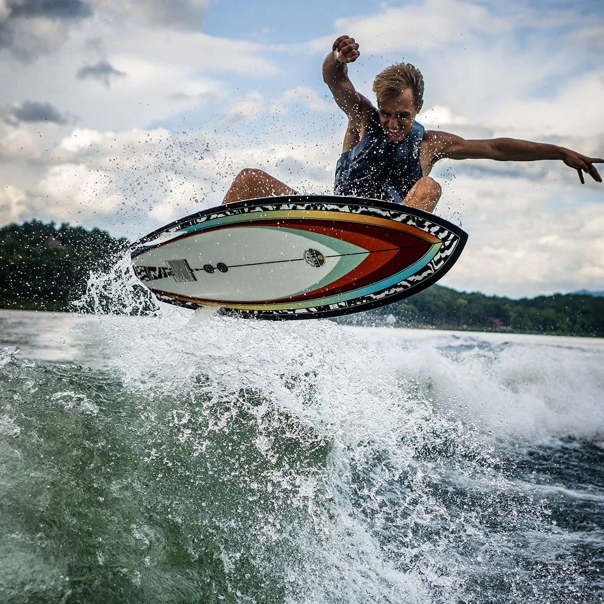 Wakesurfers