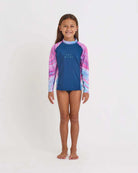 youth girls ls rashie fairy floss