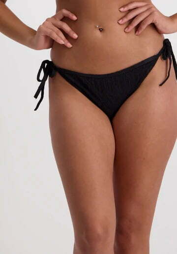 Gelato Tie side bikini bottoms | black