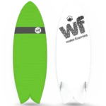 Liquid Force Wake Foamie Fish Surfer | 4’8”