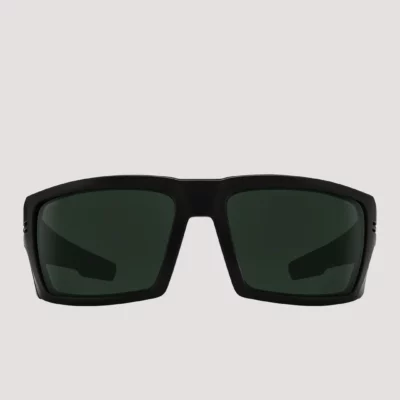 Spy Optic Rebar | Matte Black | Happy Grey Green With a Z87.2+ ANSI rating