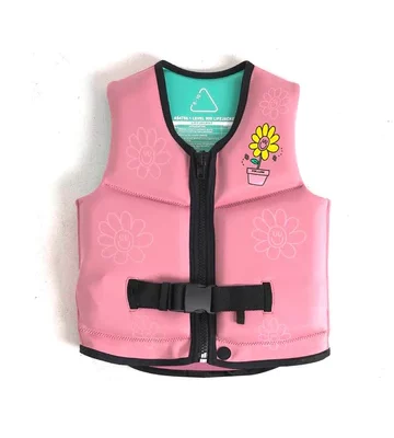 grommy jr life vest pink